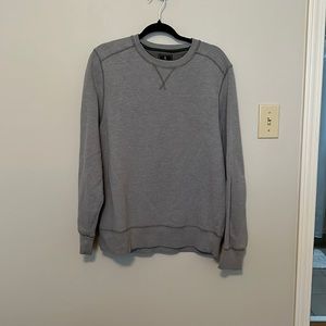 Gray Crewneck Sweatshirt - Large - G.H. Bass